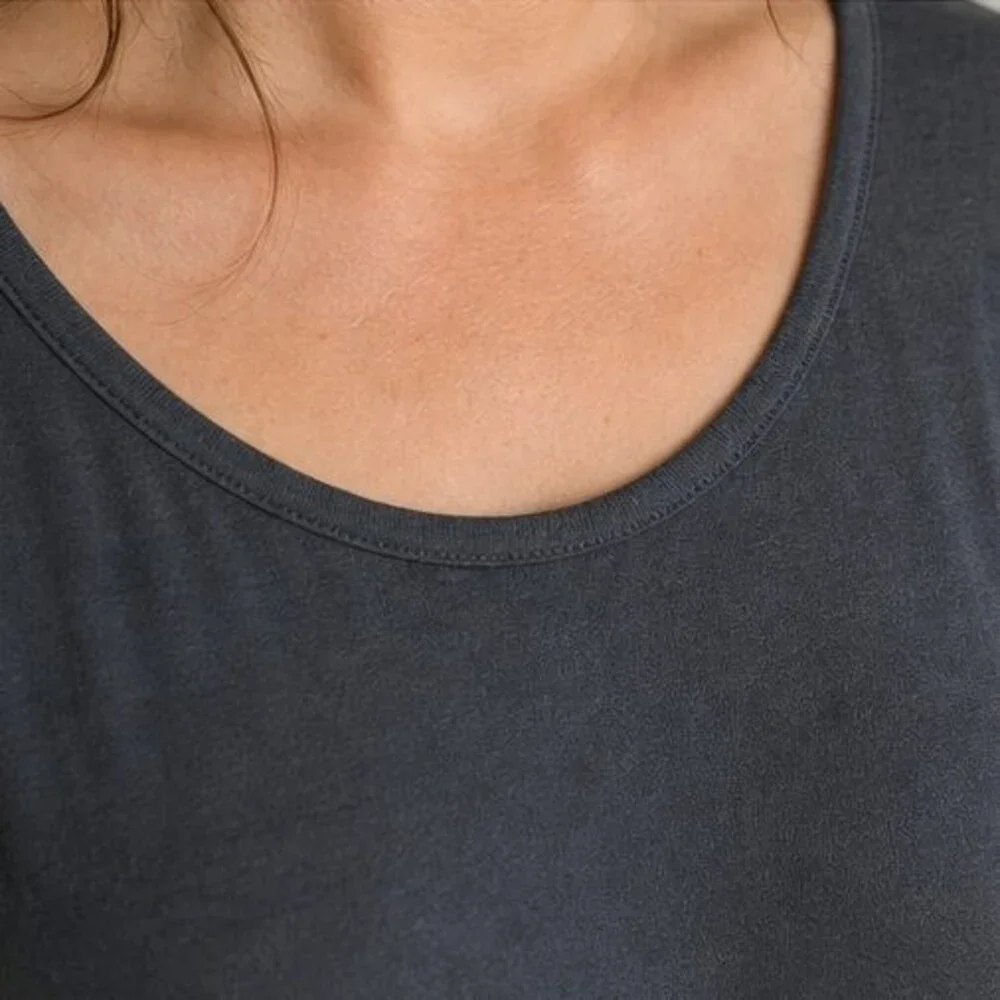 Olive V Neck Top